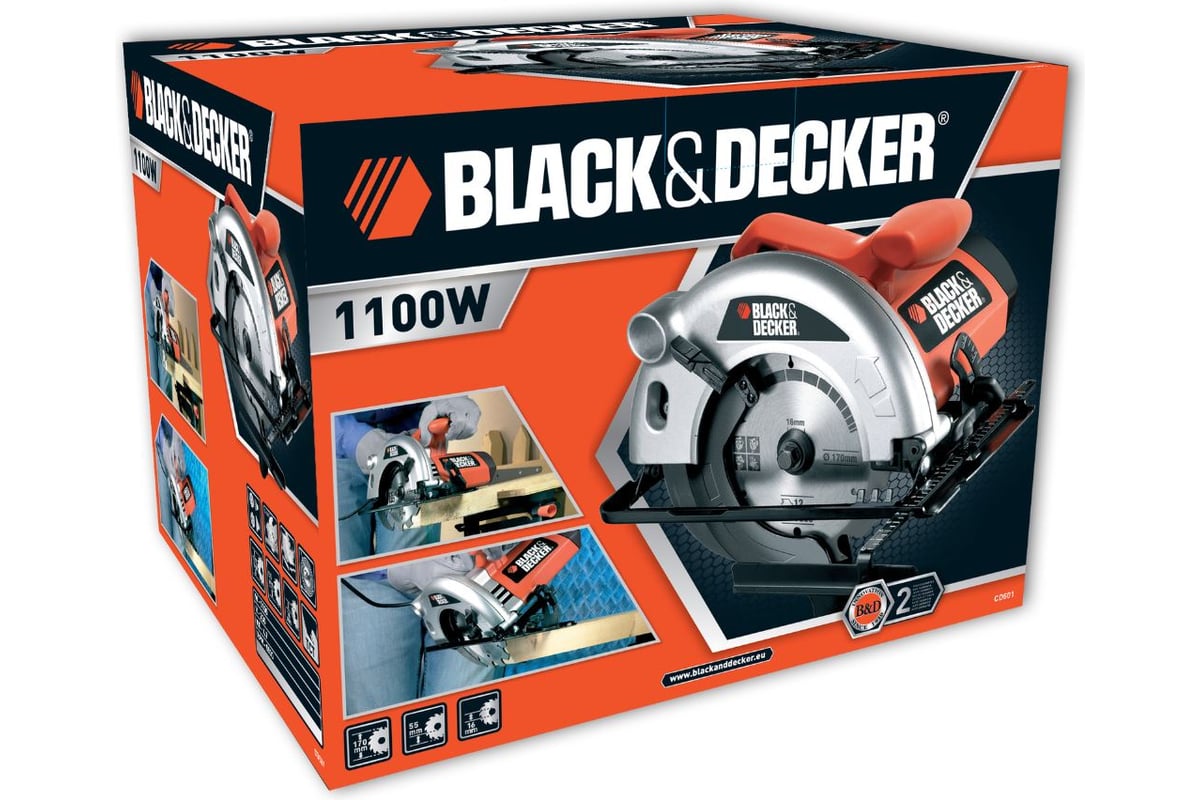 Дисковая пила Black&Decker CD 601