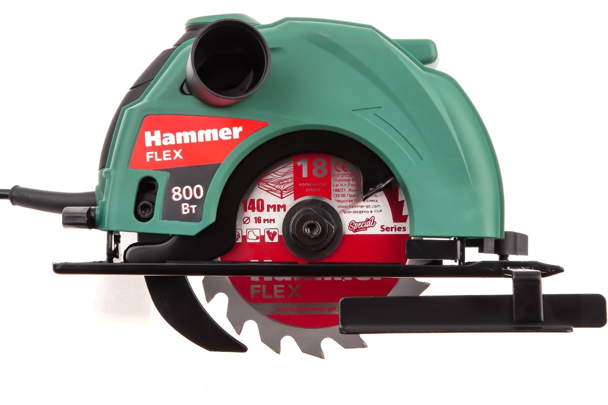 Циркулярная пила Hammer Flex CRP800D 599628