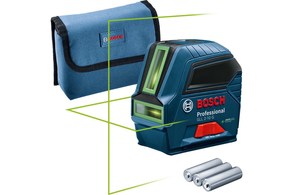 Лазерный нивелир Bosch GLL 2-10 G 0601063P00