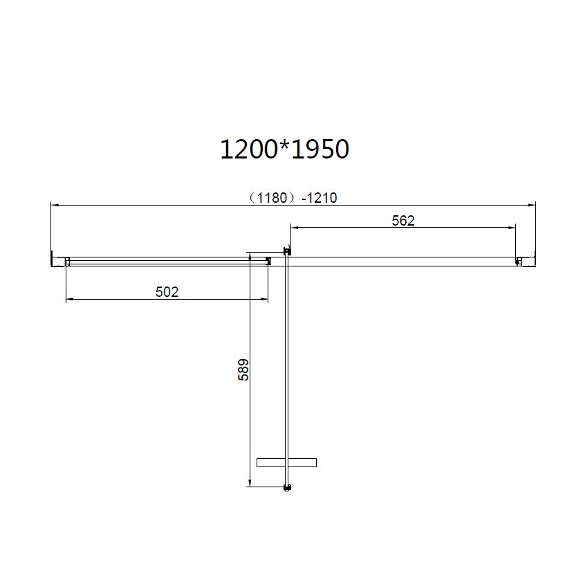 Душевой уголок Vincea Slim 8mm VSR-4SLP9012CL 120x90 хром, прозрачное