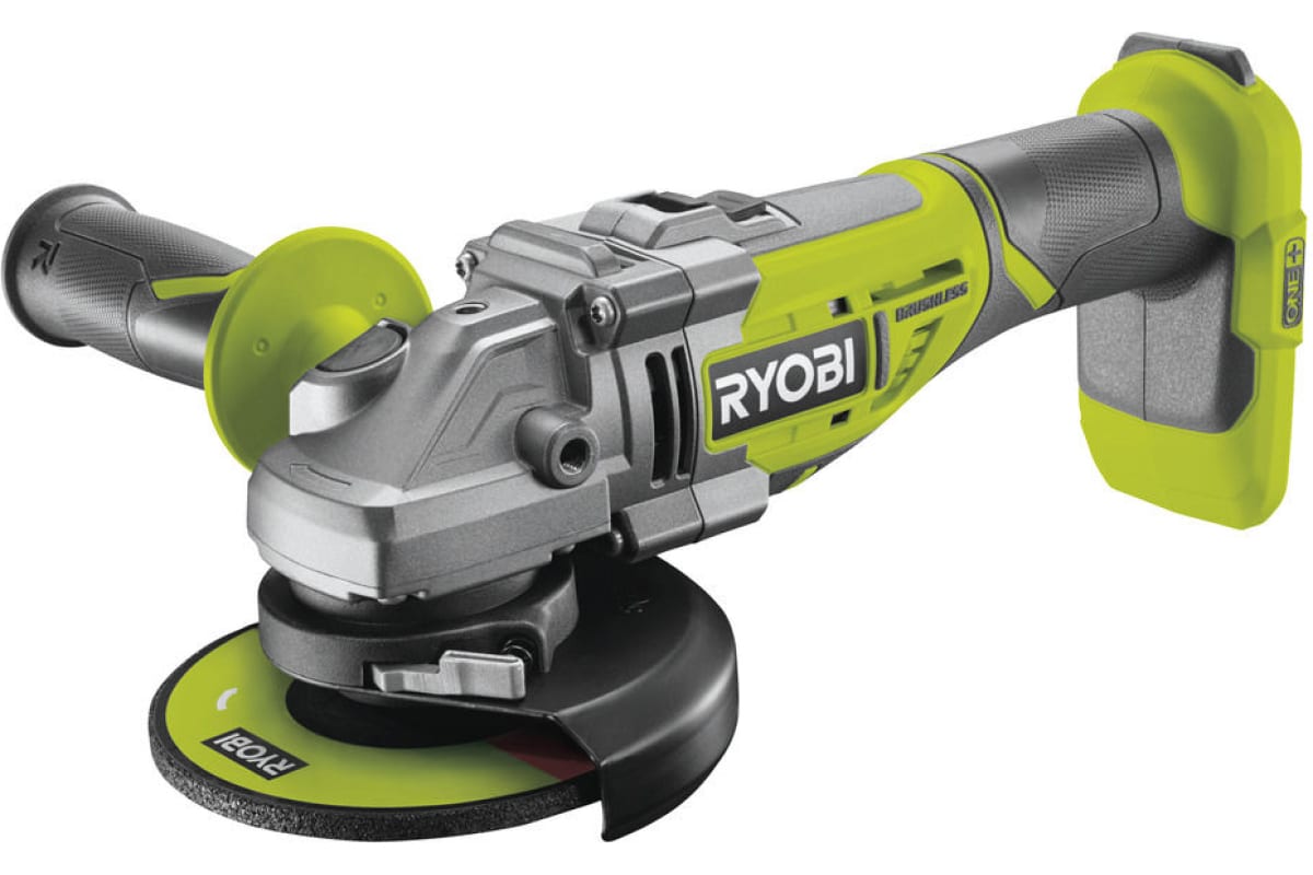 Бесщеточная углошлифмашина Ryobi ONE+ R18AG7-0 5133002852