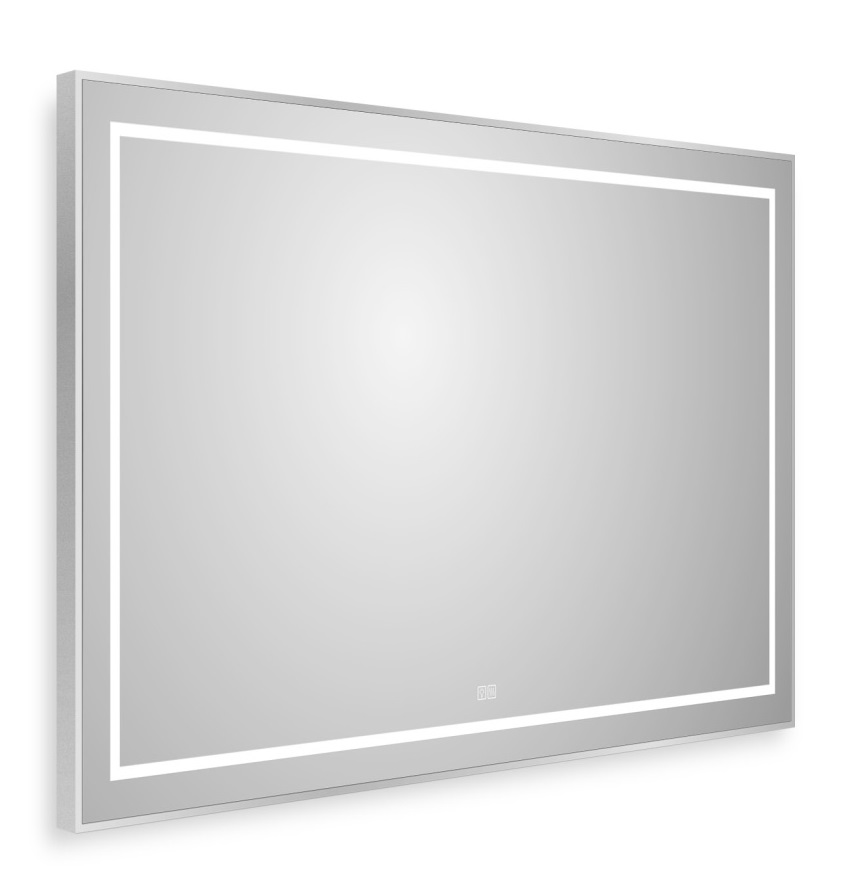 Зеркало BelBagno SPC-KRAFT-1000-800-LED-TCH-WARM 100x80 см антипар, сатин