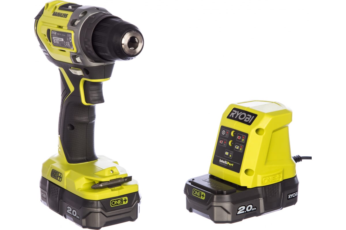 Бесщеточная дрель-шуруповерт Ryobi ONE+ R18DD5-220S 5133003733