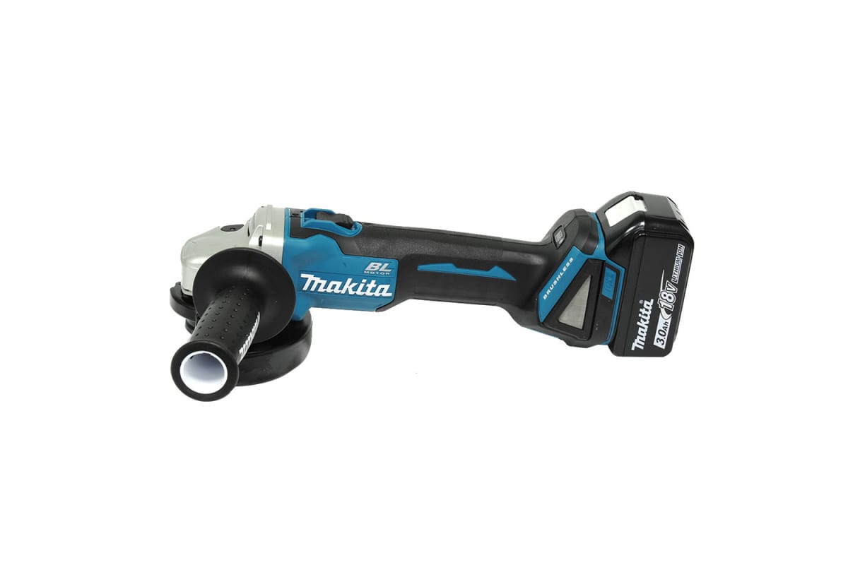 Аккумуляторная угловая шлифовальная машина Makita LXT DGA504RF