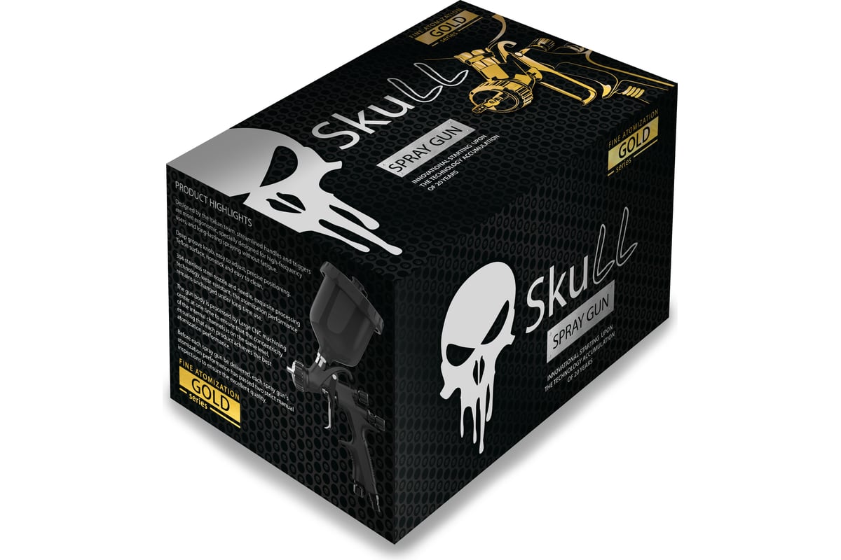 Краскопульт Radex SKULL GOLD Spray gun RRP 10114