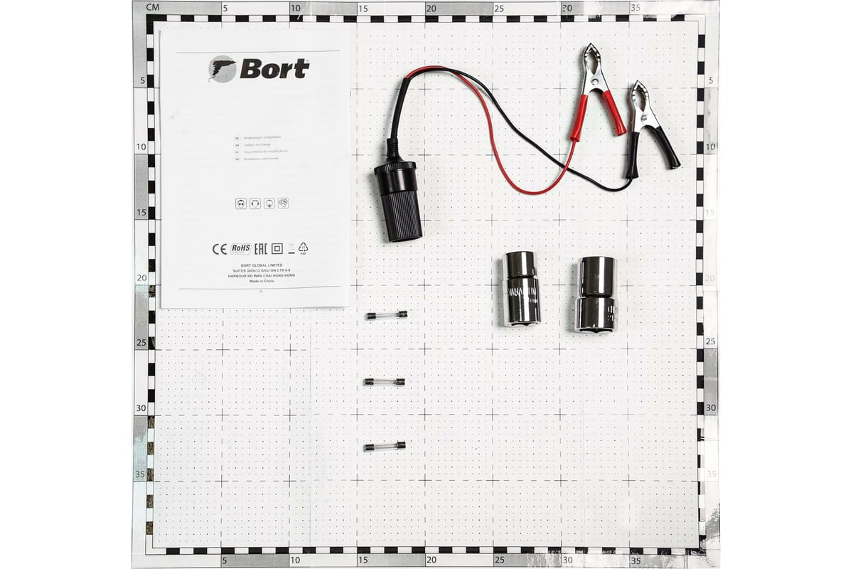 Проводной автомобильный гайковерт Bort BSR-12 91270658