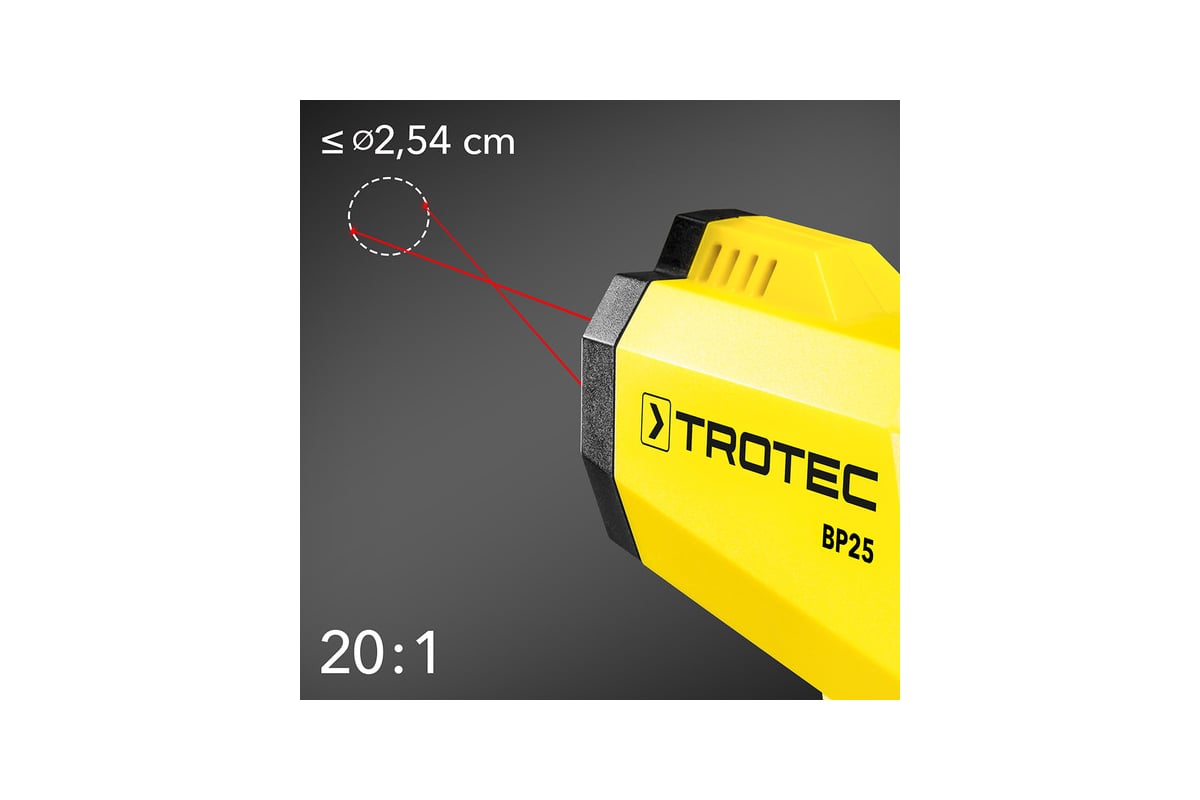 Пирометр с измерением точки росы Trotec BP25 3510003035