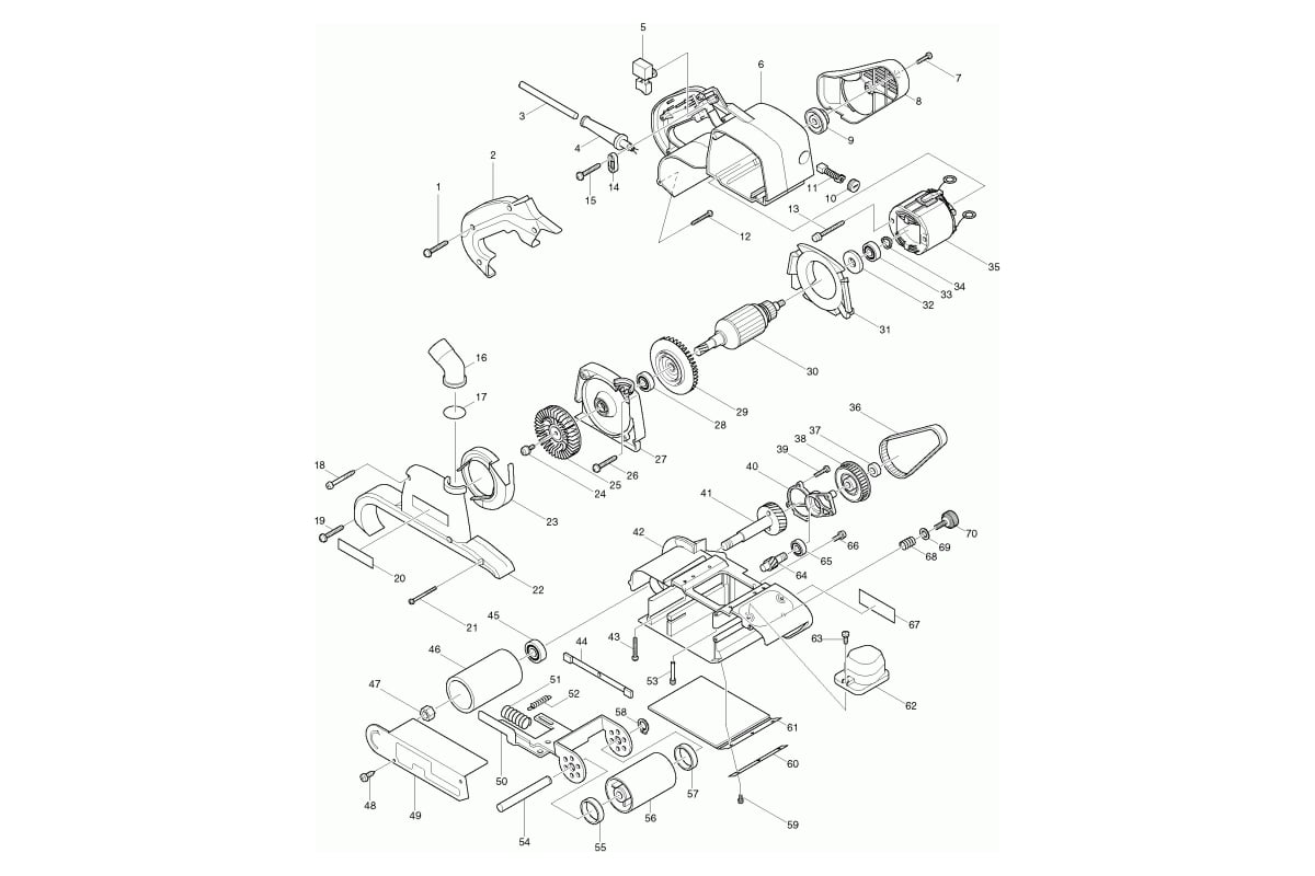 Ленточная шлифмашина Makita 9403