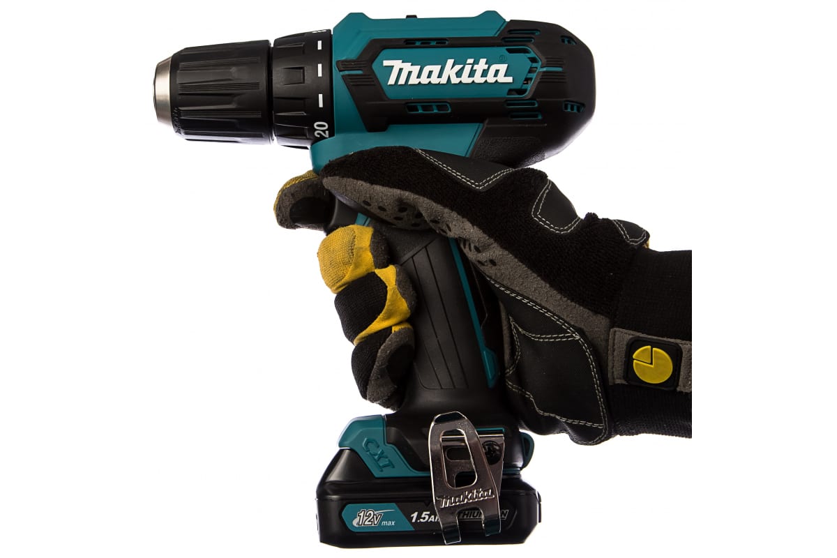 Аккумуляторная дрель-шуруповерт Makita CXT DF333DWYE4