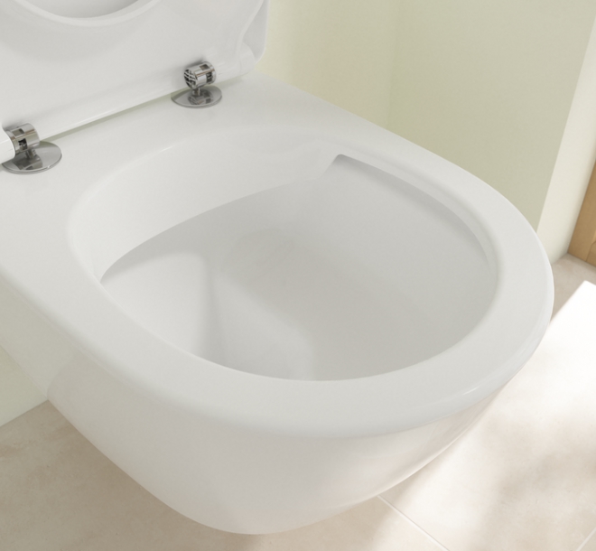 Подвесной унитаз Villeroy&Boch Subway 2.0 5614R2R1 альпийский белый CeramicPlus