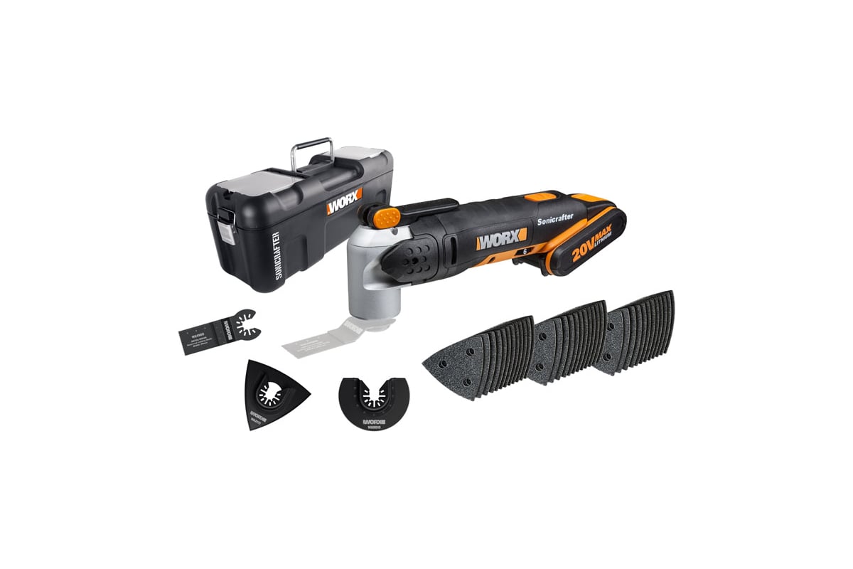 Аккумуляторный реноватор Worx WX678