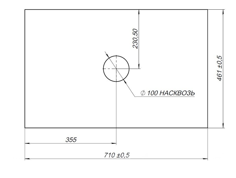 Столешница Allen Brau Reality 70 см grey structure, 1.32022.G-S