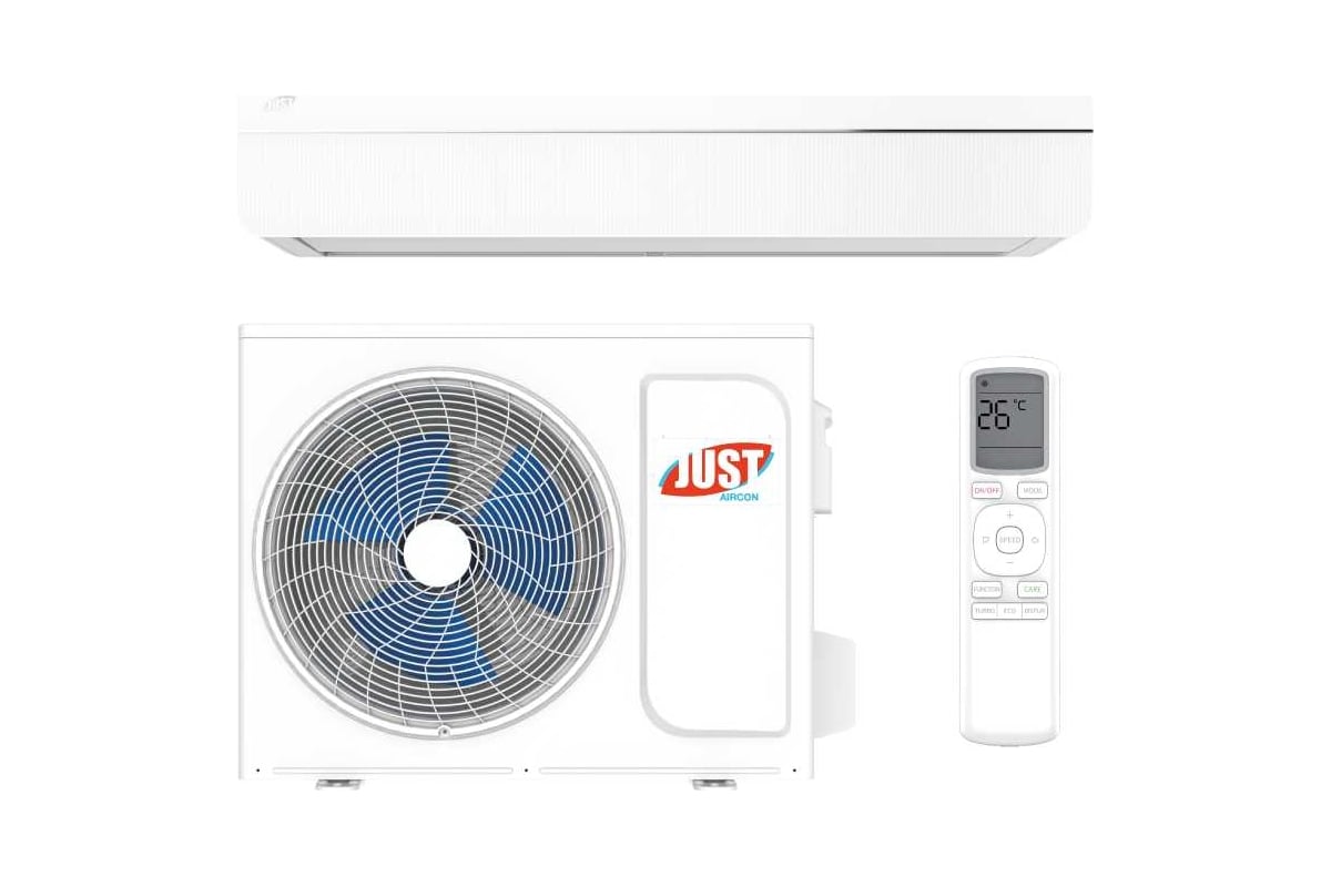 Сплит-система JUST Aircon JAC-09HPSA/CGS+JACO-09HPSA/CGS 4640277100193/4640277101510