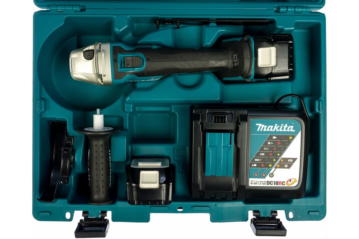 Угловая шлифмашина Makita LXT DGA506RME