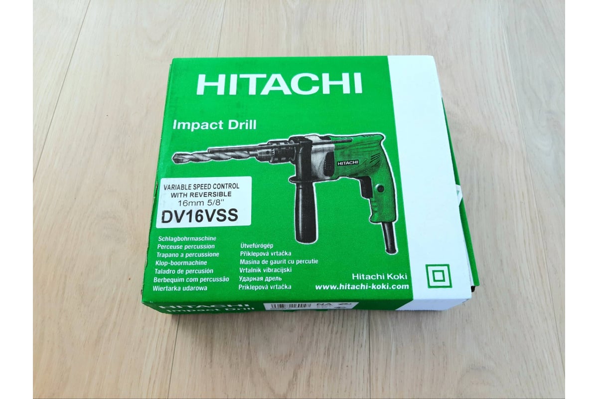 Ударная дрель Hitachi DV16VSS