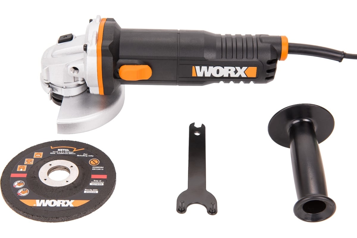 Угловая сетевая шлифовальная машина Worx WX711.1