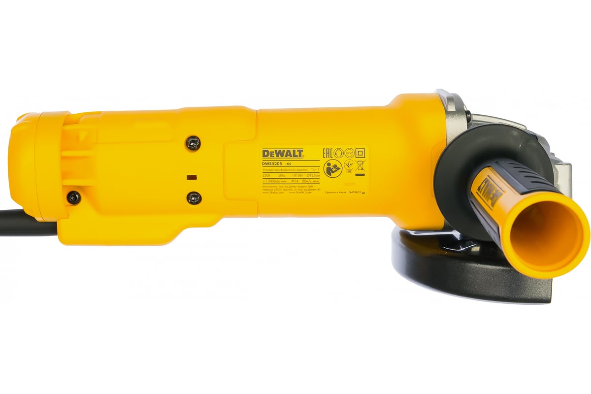 Угловая шлифмашина DeWalt DWE 4205