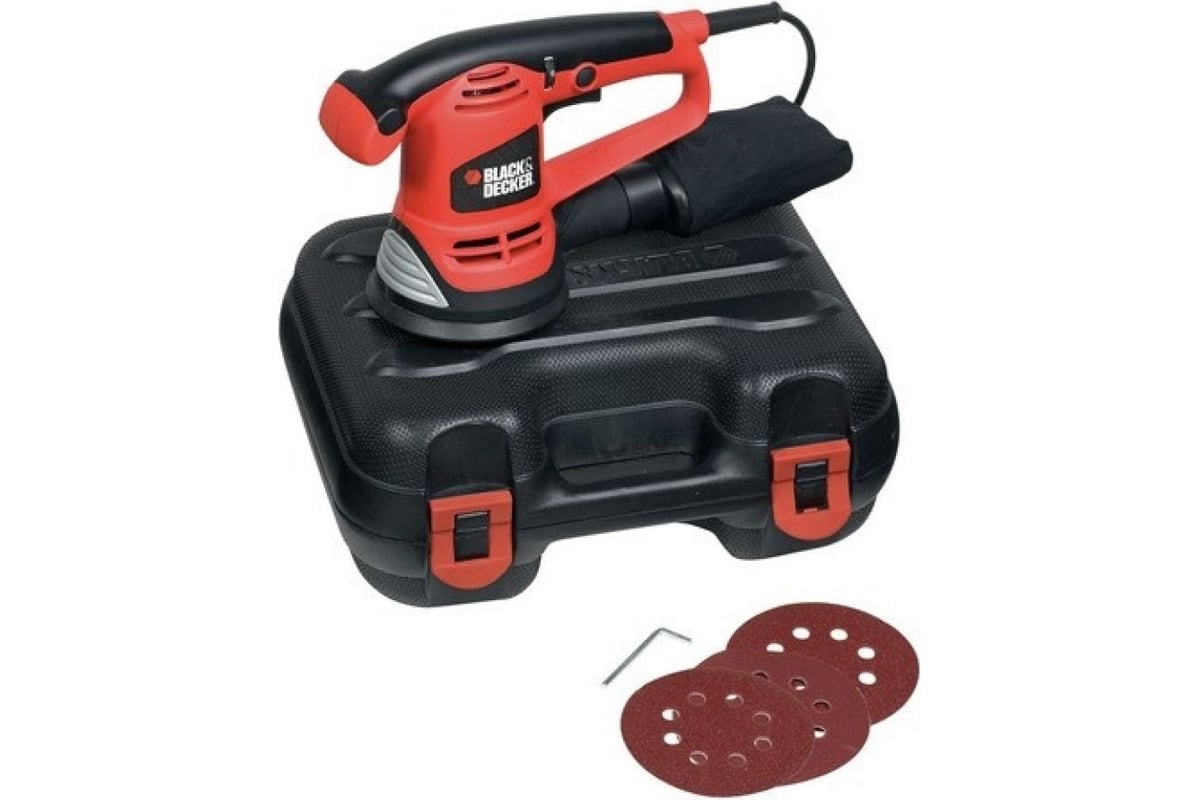 Эксцентриковая шлифмашина Black&Decker KA191EK-QS