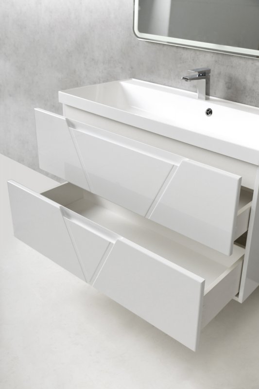 Мебель для ванной BelBagno Vittoria 90 см Bianco Opaco