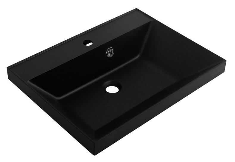 Раковина BelBagno Marino 60 BB600/450-LV-ART-AST-NERO