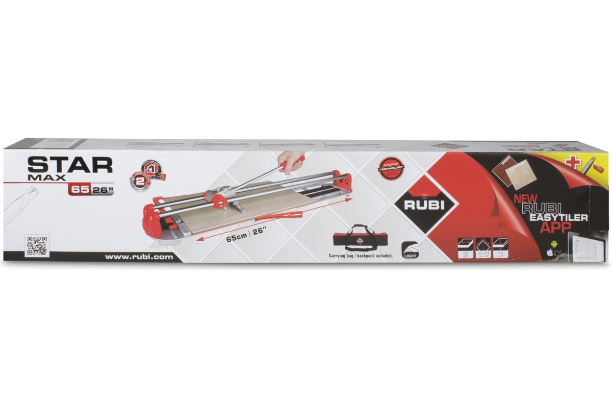 Ручной плиткорез RUBI STAR MAX-65 13935