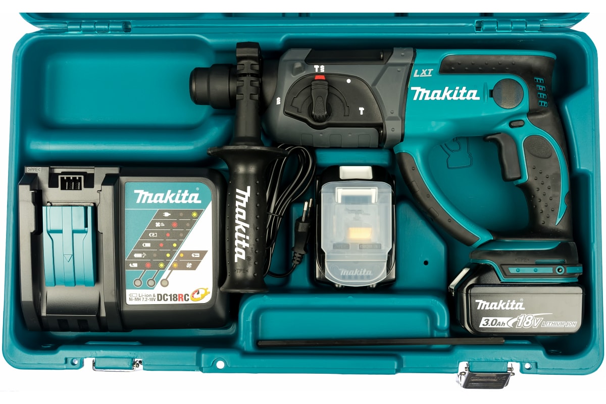 Аккумуляторный перфоратор Makita LXT DHR202RFE