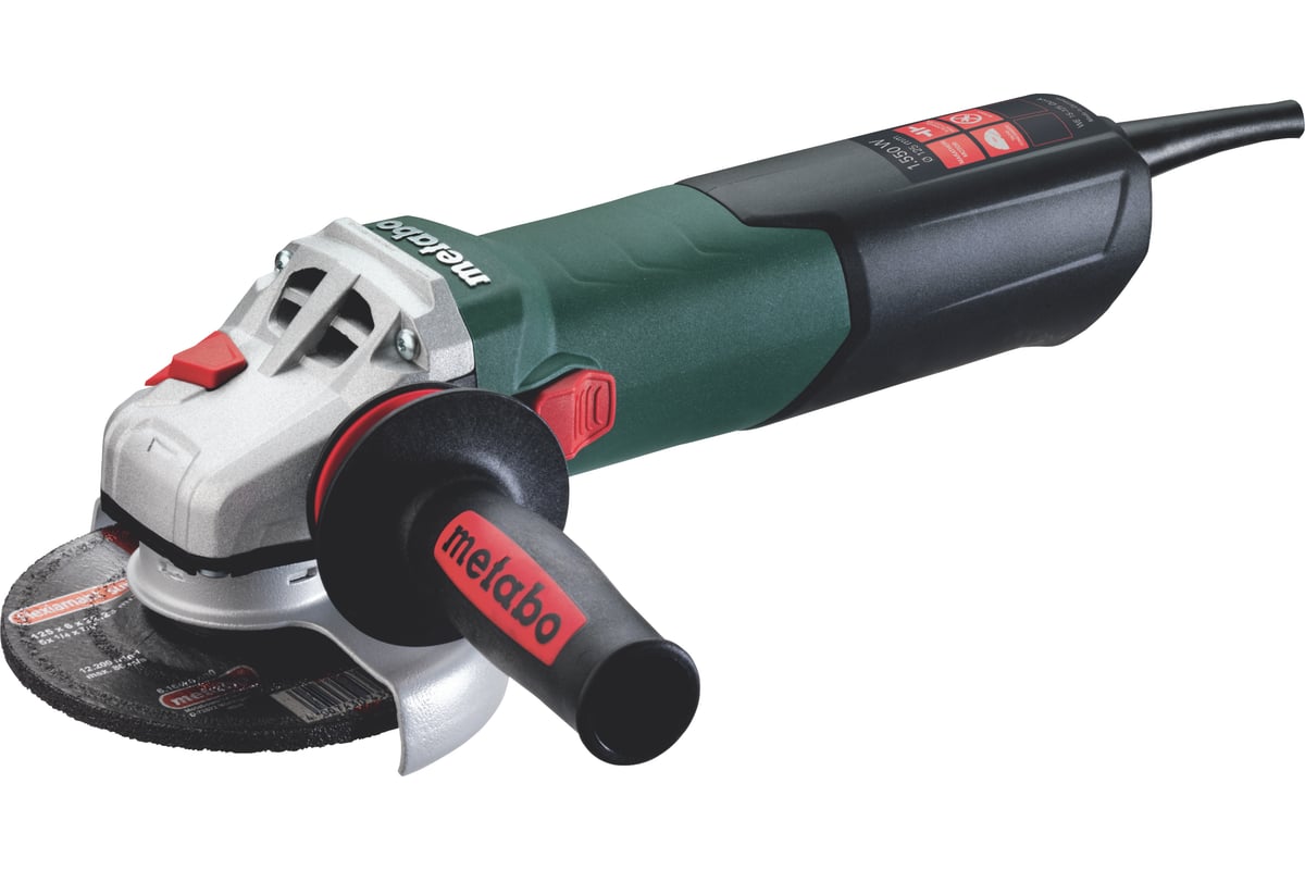 Угловая шлифмашина Metabo WE 15-125 Quick 600448000