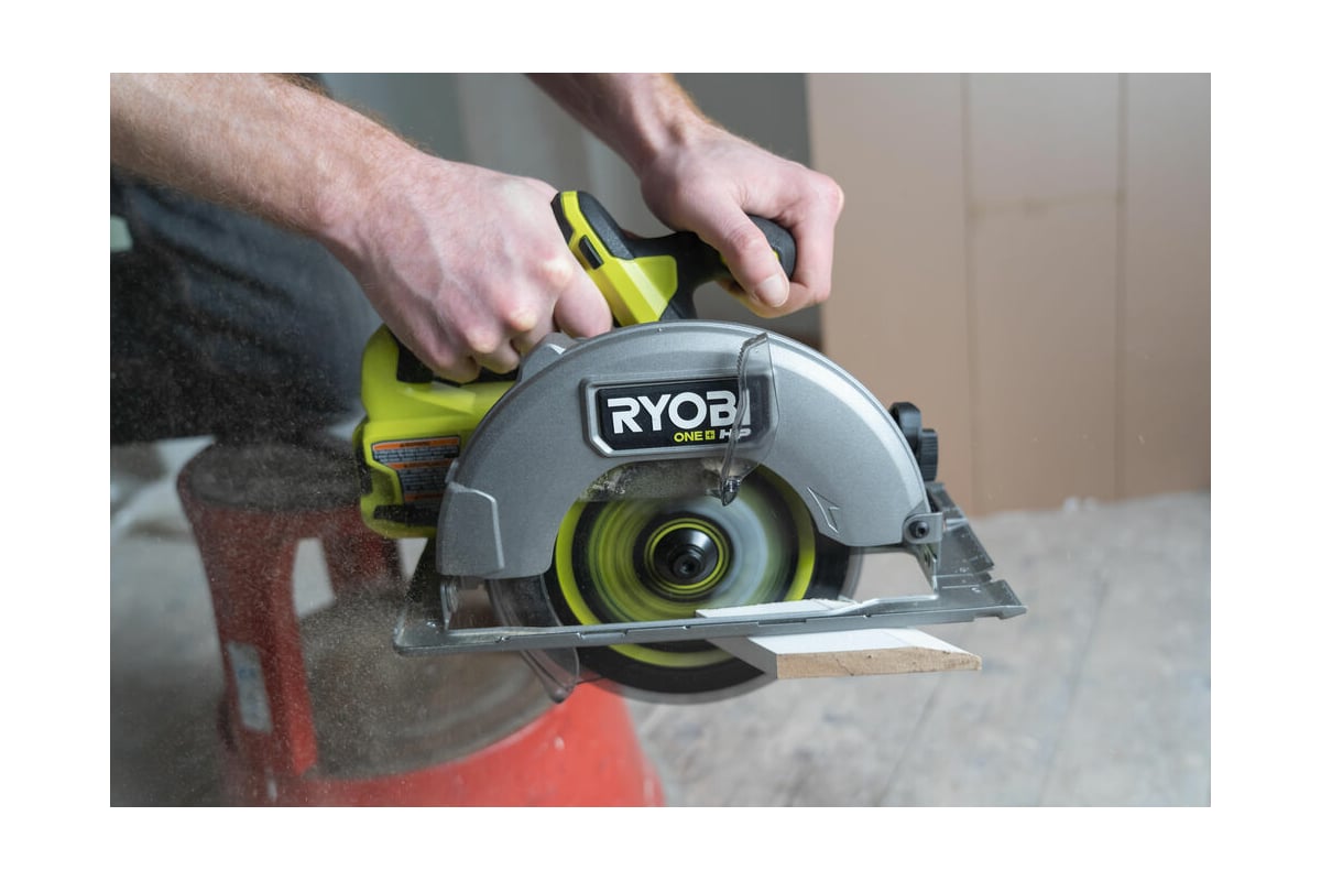 Бесщеточная аккумуляторная циркулярная пила Ryobi ONE+ HP RCS18X-0 5133004971