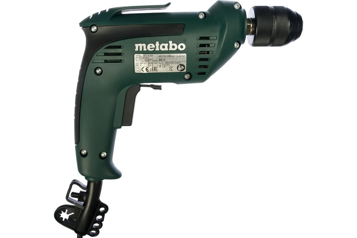 Дрель Metabo BE 6 600132810