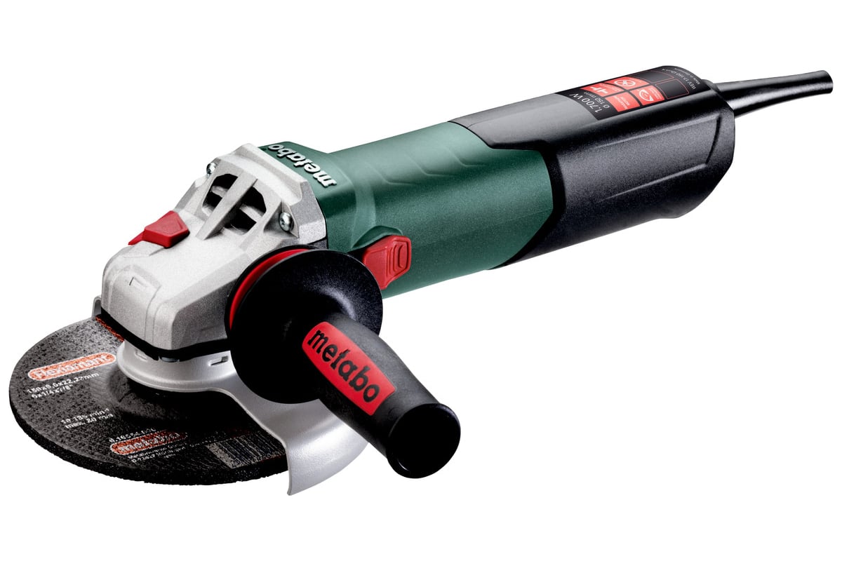 Угловая шлифмашина Metabo WEV 17-150 Quick 600473000