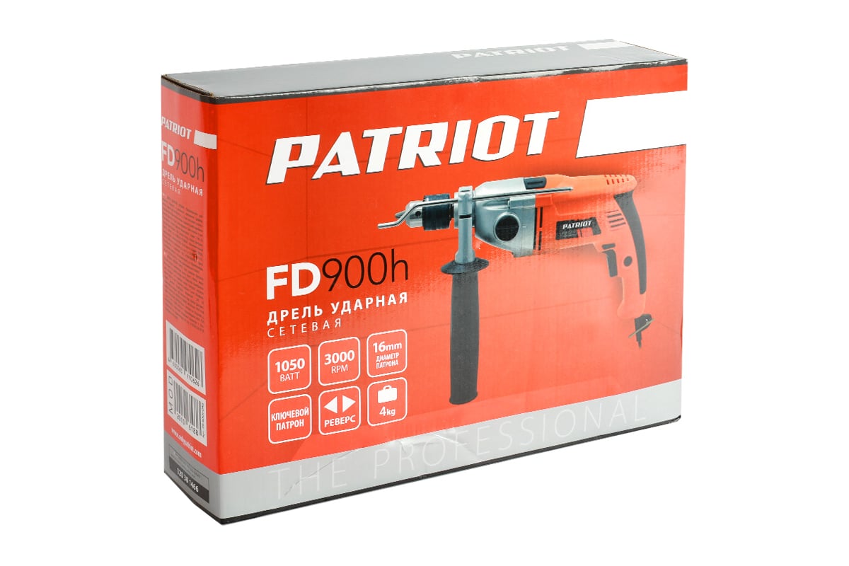 Электрическая ударная дрель Patriot FD 900h 120301466