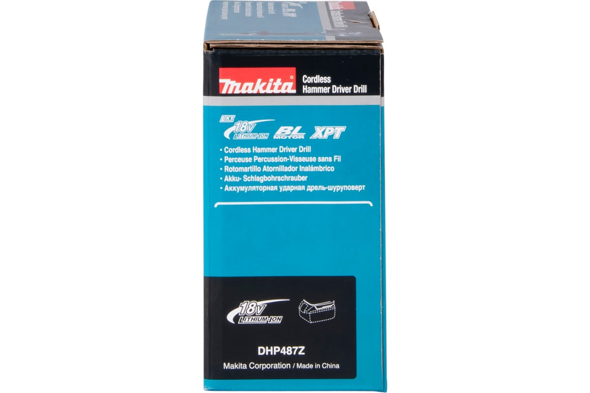 Аккумуляторная ударная дрель-шуруповерт Makita DHP487Z