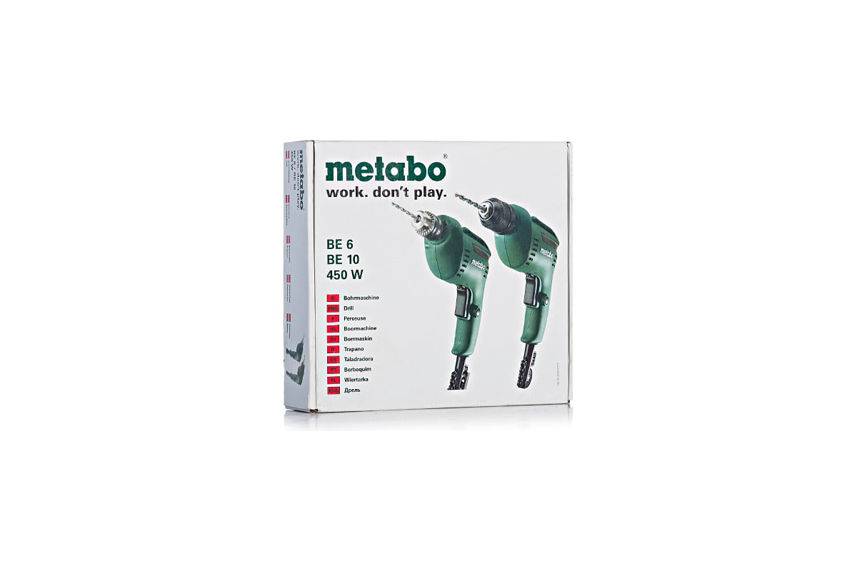 Дрель Metabo BE 6 600132000