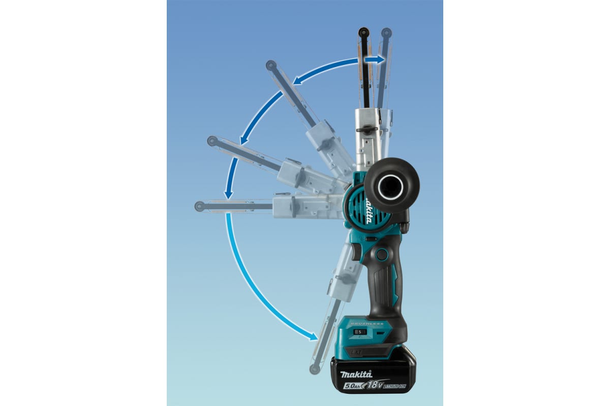 Аккумуляторный ленточный напильник Makita LXT DBS180Z