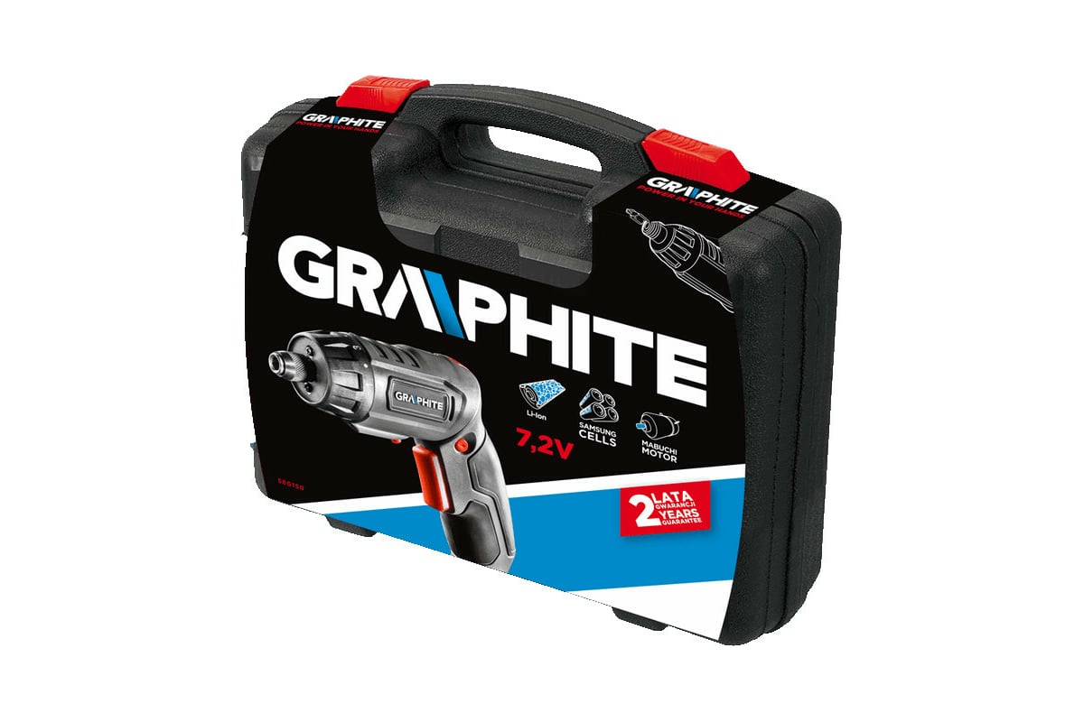 Аккумуляторный шуруповерт Graphite 58G150