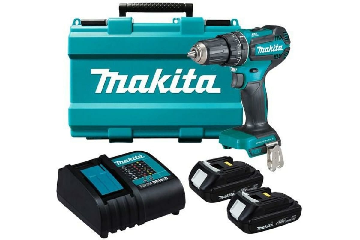 Аккумуляторная дрель-шуруповерт Makita DHP485SYE