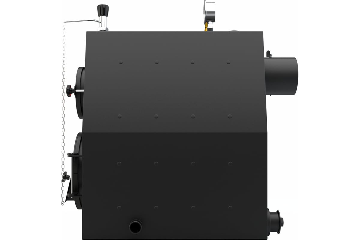 Твердотопливный котел Изуран ДИВО АВТ R-65 IZ-65AVT386