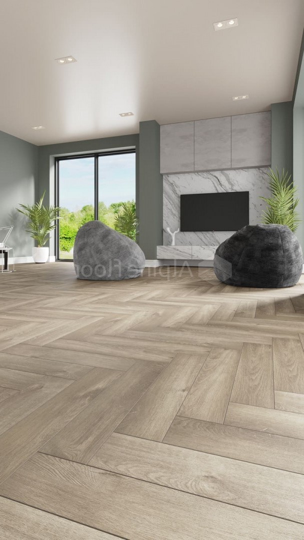 SPC ламинат Alpine Floor Parquet Light Дуб Натуральный Отбеленный 600x125x4 мм, ECO 13-5A