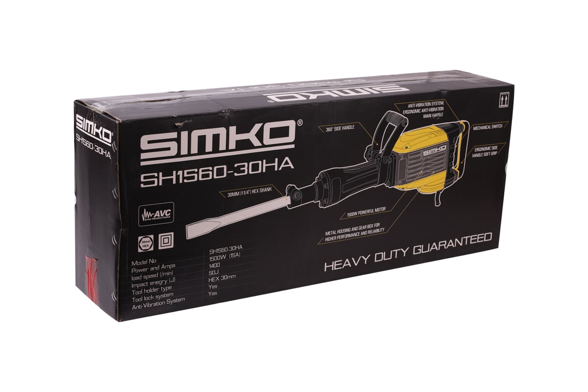 Отбойный молоток Simko HEX SH1560-30HA