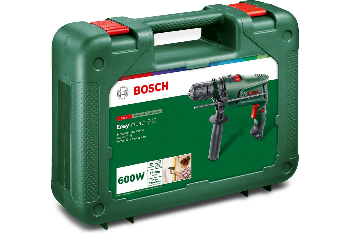 Ударная дрель Bosch EasyImpact 600 0603133020