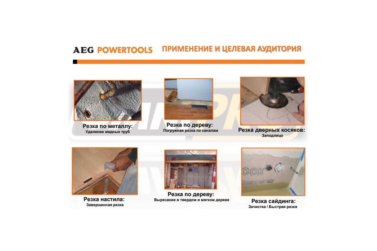 Мультитул AEG OMNI300-KIT5 4935447865