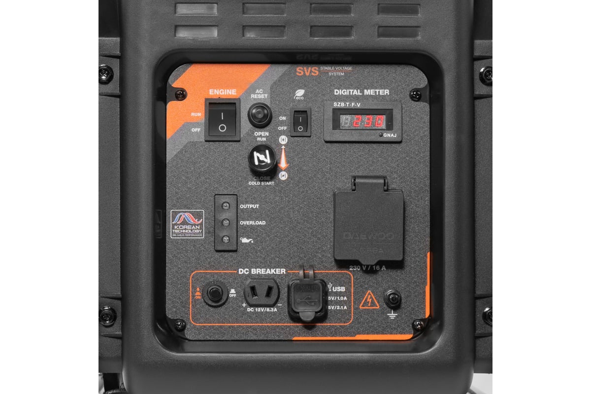 Бензиновый инверторный генератор Daewoo GDA 4400i