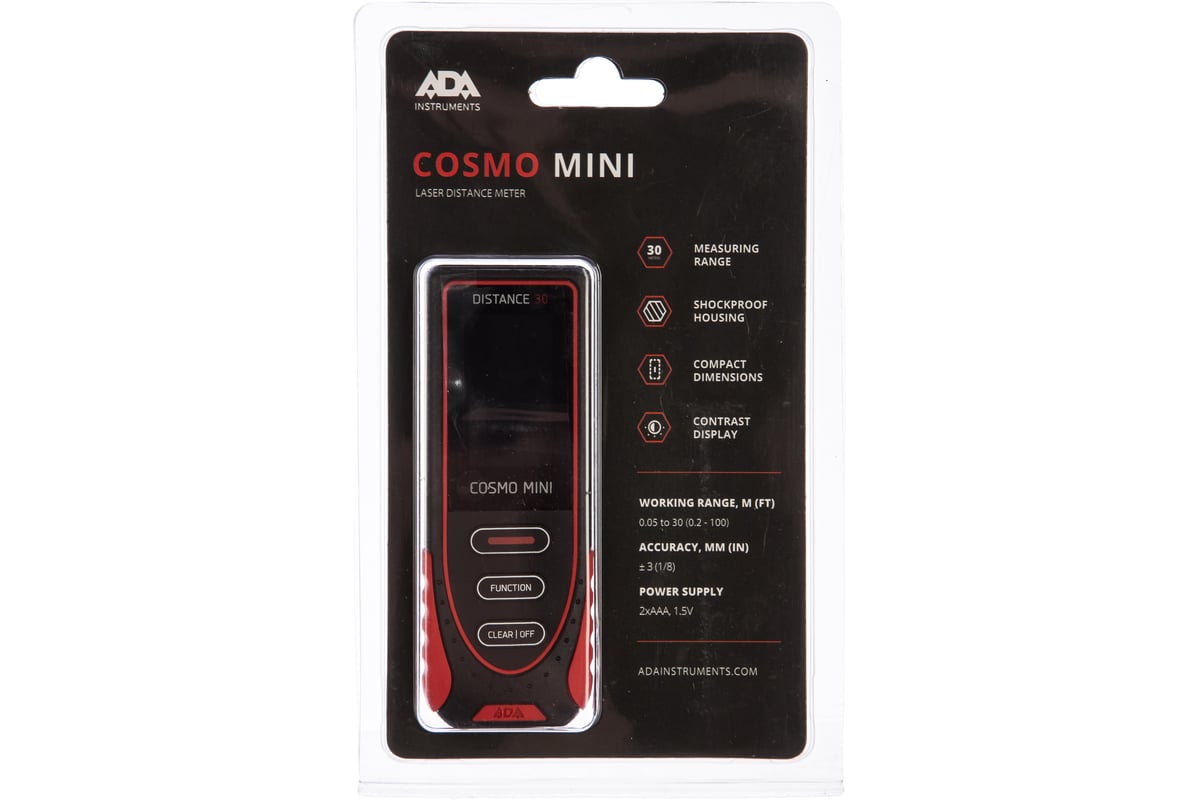 Лазерный дальномер ADA Cosmo MINI А00410