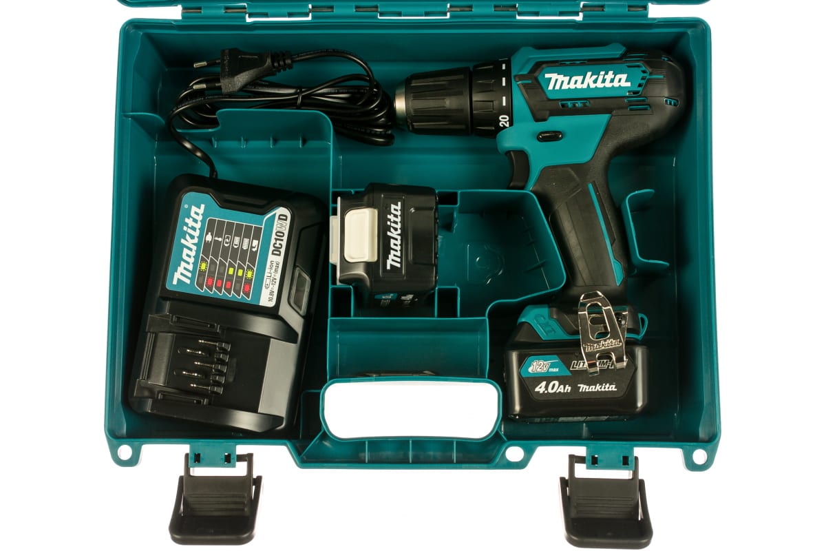 Аккумуляторная дрель-шуруповерт Makita CXT DF333DWME