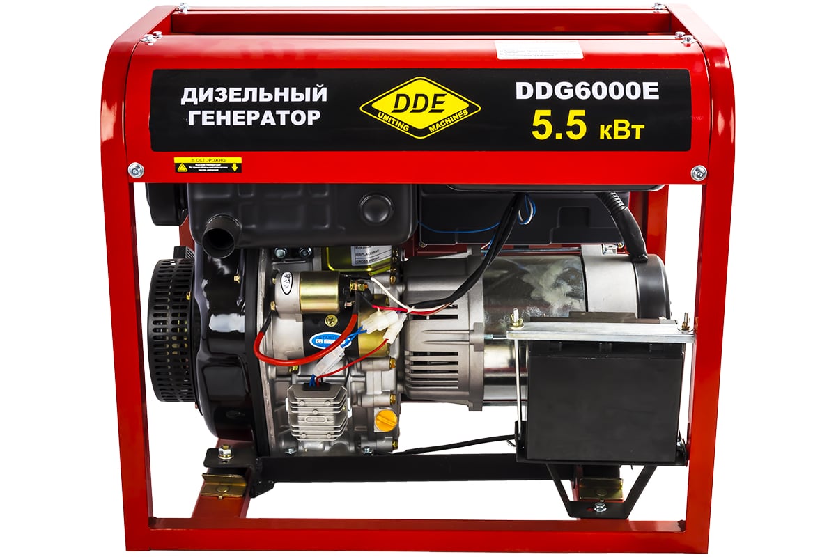 Дизельный генератор DDE DDG6000E