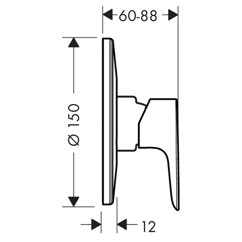 Смеситель для душа Hansgrohe Talis E 71766000