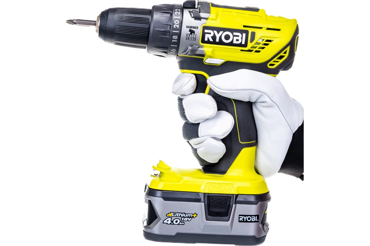 Ударная дрель-шуруповерт Ryobi ONE+ R18PD3-242S 5133003820