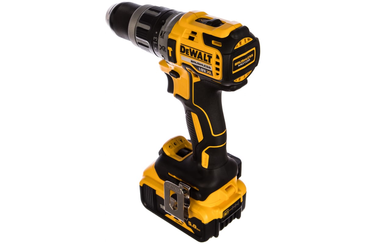 Бесщеточная ударная дрель-шуруповерт DeWalt DCD796P2