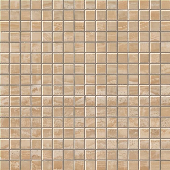 Мозаика Atlas Concorde Marvel Edge Gold Onyx Mosaico Lappato 30x30 см, AEO0