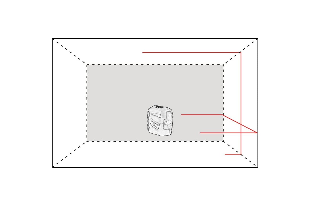 Лазерный уровень ADA Phantom 2D А00216